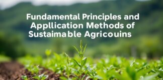 Sürdürülebilir Tarımın Temel İlkeleri ve Uygulama Yöntemleri Fundamental Principles and Application Methods of Sustainable Agriculture