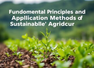 Sürdürülebilir Tarımın Temel İlkeleri ve Uygulama Yöntemleri Fundamental Principles and Application Methods of Sustainable Agriculture