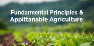 Sürdürülebilir Tarımın Temel İlkeleri ve Uygulamaları Fundamental Principles and Applications of Sustainable Agriculture