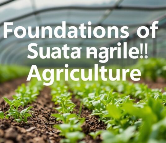 Sürdürülebilir Tarımın Temelleri: Çiftçilik ve Tarımın Geleceği Foundations of Sustainable Agriculture: The Future of Farming and Agriculture