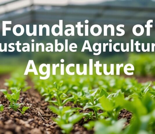Sürdürülebilir Tarımın Temelleri: Verimliliği Artırarak Çevreyi Koruma Foundations of Sustainable Agriculture: Increasing Efficiency While Protecting the Environment