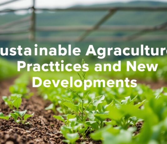 Sürdürülebilir Tarım Pratikleri ve Yeni Gelişmeler Sustainable Agriculture Practices and New Developments