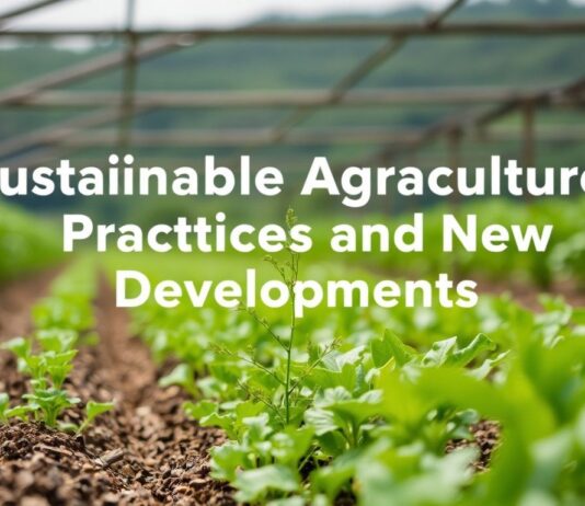 Sürdürülebilir Tarım Pratikleri ve Yeni Gelişmeler Sustainable Agriculture Practices and New Developments