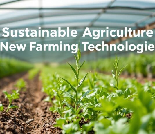 Sürdürülebilir Tarım ve Yeni Tarım Teknolojileri Sustainable Agriculture and New Farming Technologies