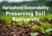 Tarımda Sürdürülebilirlik: Toprak Biyoçeşitliliğinin Korunması Agricultural Sustainability: Preserving Soil Biodiversity