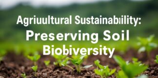 Tarımda Sürdürülebilirlik: Toprak Biyoçeşitliliğinin Korunması Agricultural Sustainability: Preserving Soil Biodiversity