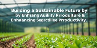 Tarımsal Verimliliği Artırarak Sürdürülebilir Bir Gelecek İnşa Etmek Building a Sustainable Future by Enhancing Agricultural Productivity