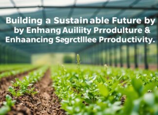 Tarımsal Verimliliği Artırarak Sürdürülebilir Bir Gelecek İnşa Etmek Building a Sustainable Future by Enhancing Agricultural Productivity