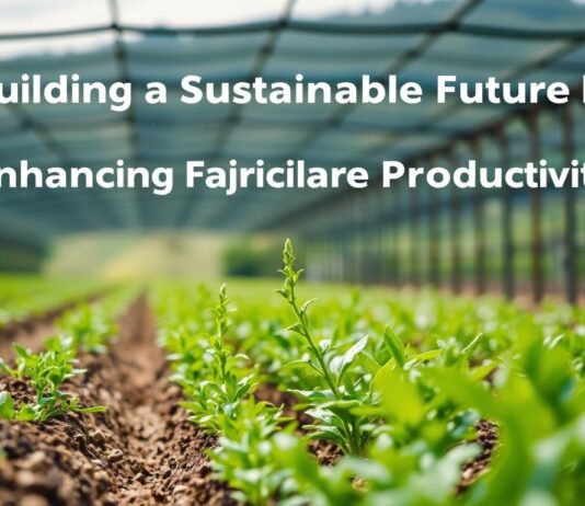 Tarımsal Verimliliği Artırarak Sürdürülebilir Bir Gelecek İnşa Etmek Building a Sustainable Future by Enhancing Agricultural Productivity