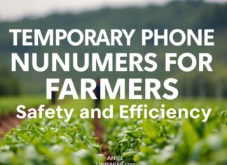 Çiftçiler İçin Geçici Telefon Numaraları: Güvenlik ve Verimlilik Temporary Phone Numbers for Farmers: Safety and Efficiency