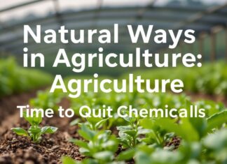 Tarımda Doğal Yollar: Kimyasallardan Vazgeçme Zamanı Natural Ways in Agriculture: Time to Quit Chemicals