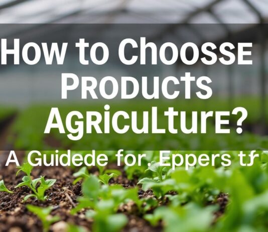 Tarımda En İyi Ürünleri Nasıl Seçebilirsiniz? Uzmanlar İçin Rehber How to Choose the Best Products in Agriculture? A Guide for Experts