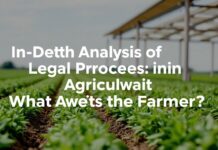 Tarımda Hukuki Süreçlerin Derinlemesine Analizi: Çiftçiyi Neler Bekliyor? In-Depth Analysis of Legal Processes in Agriculture: What Awaits the Farmer?