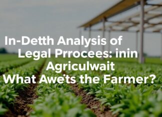Tarımda Hukuki Süreçlerin Derinlemesine Analizi: Çiftçiyi Neler Bekliyor? In-Depth Analysis of Legal Processes in Agriculture: What Awaits the Farmer?